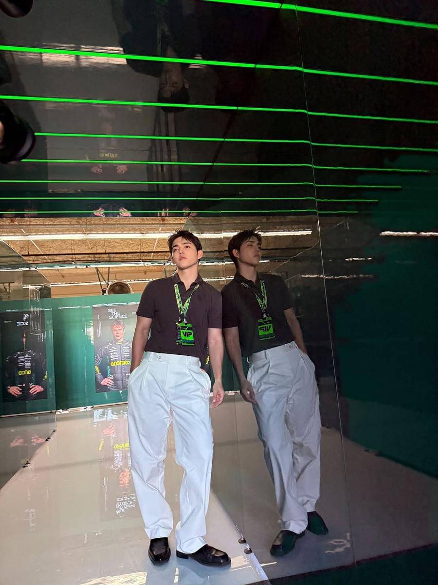 potret S.Coups SEVENTEEN di F1 US Grand Prix 2025