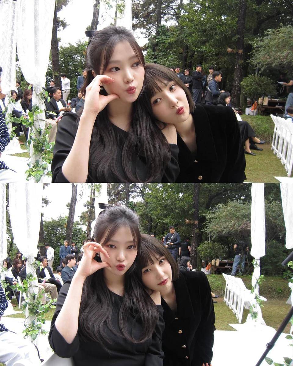 potret Joy Red Velvet di pernikahan sang adik
