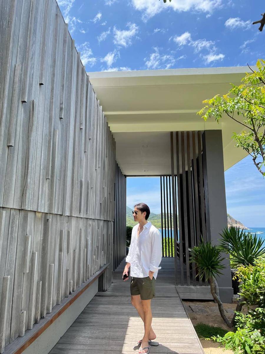 styling short pants ala Bright Rapheephong