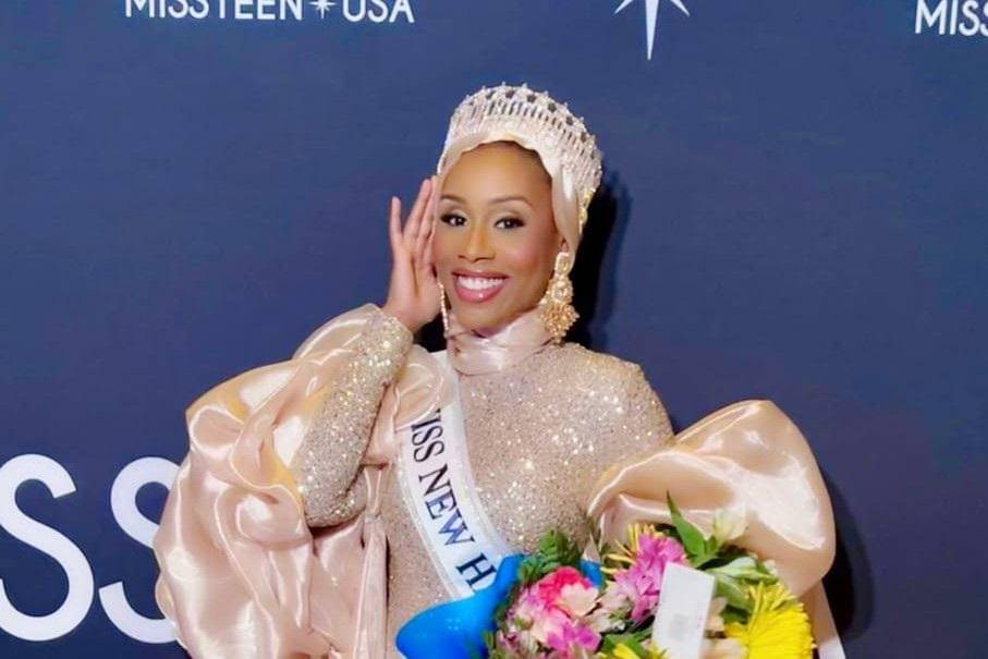 potret MonaLesa Brackett, finalis Miss USA 2025