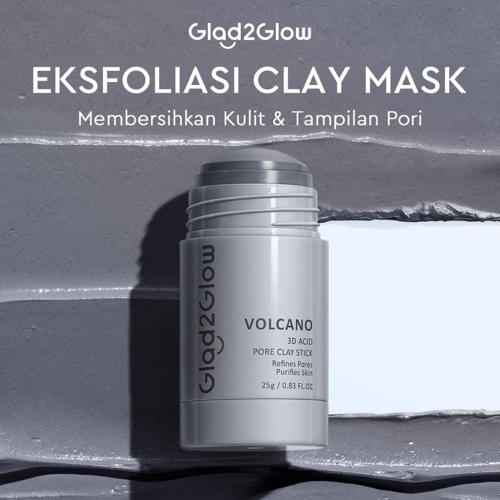 Glad2Glow Volcano 3D Acid Pore Clay Stick
