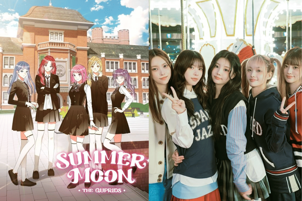 Webtoon kolaborasi ILLIT, Summer Moon: The Quprids bakal rilis di Indonesia