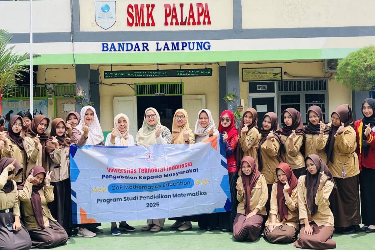 Tim Center of Excellent (CoE) Mathematics Education Universitas Teknokrat Indonesia Ciptakan Inovasi Gamifikasi Berbasis Android di SMK Palapa Bandar Lampung