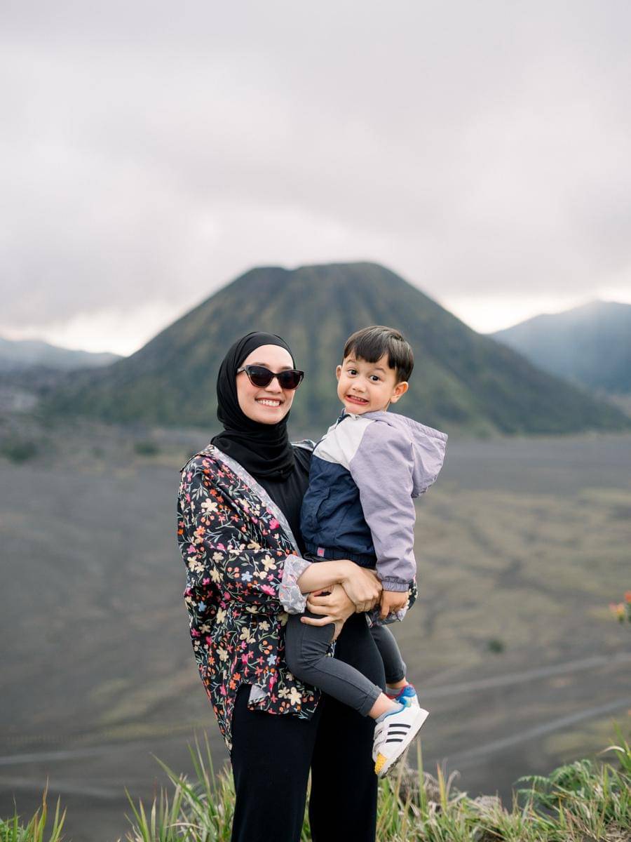 Seleb liburan ke Gunung Bromo