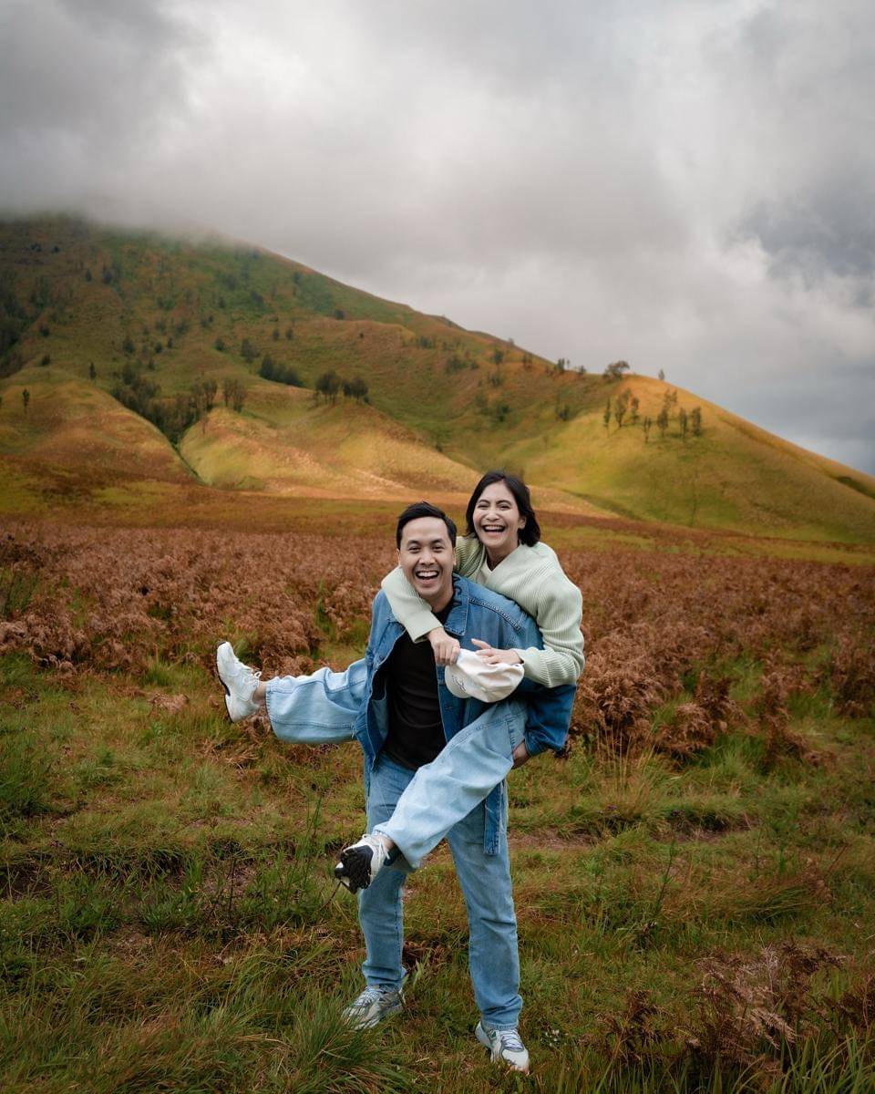 Seleb liburan ke Gunung Bromo
