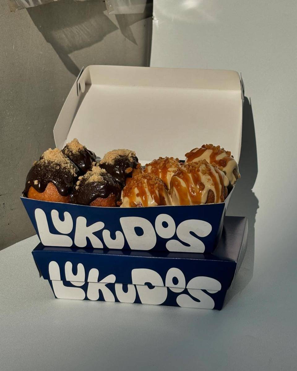 sajian donat di Lukudos Greek Donuts (instagram.com/lukudos)