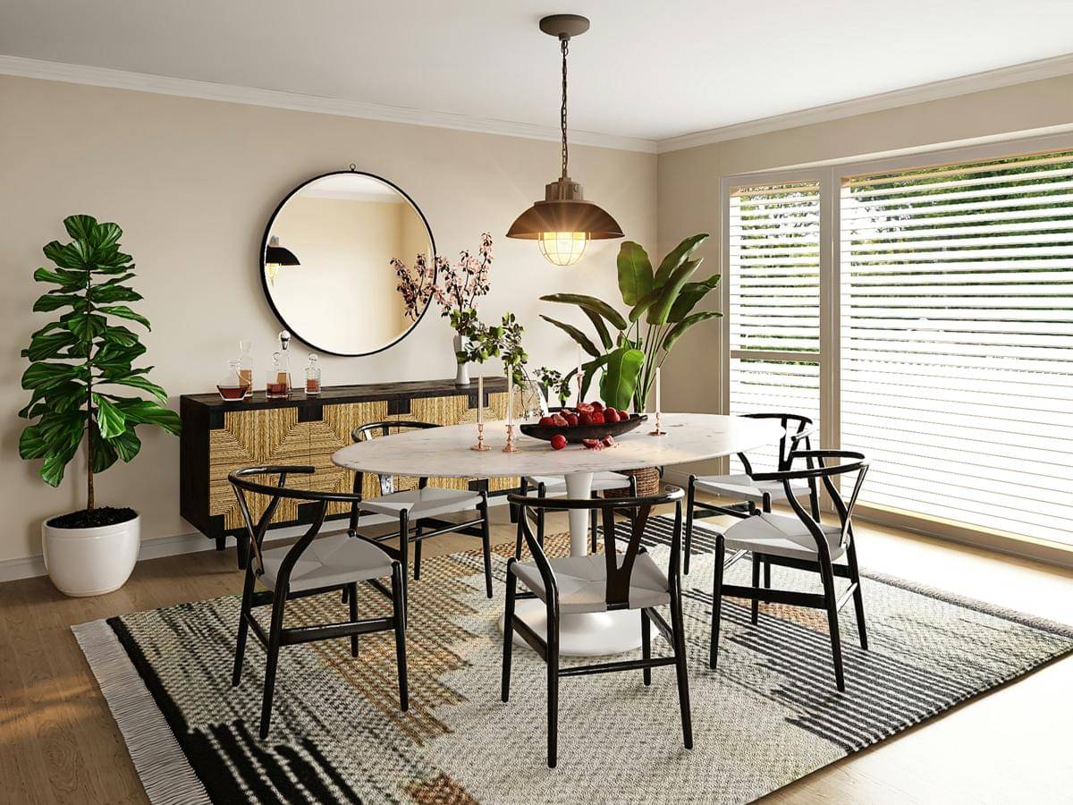 Ruang makan minimalis