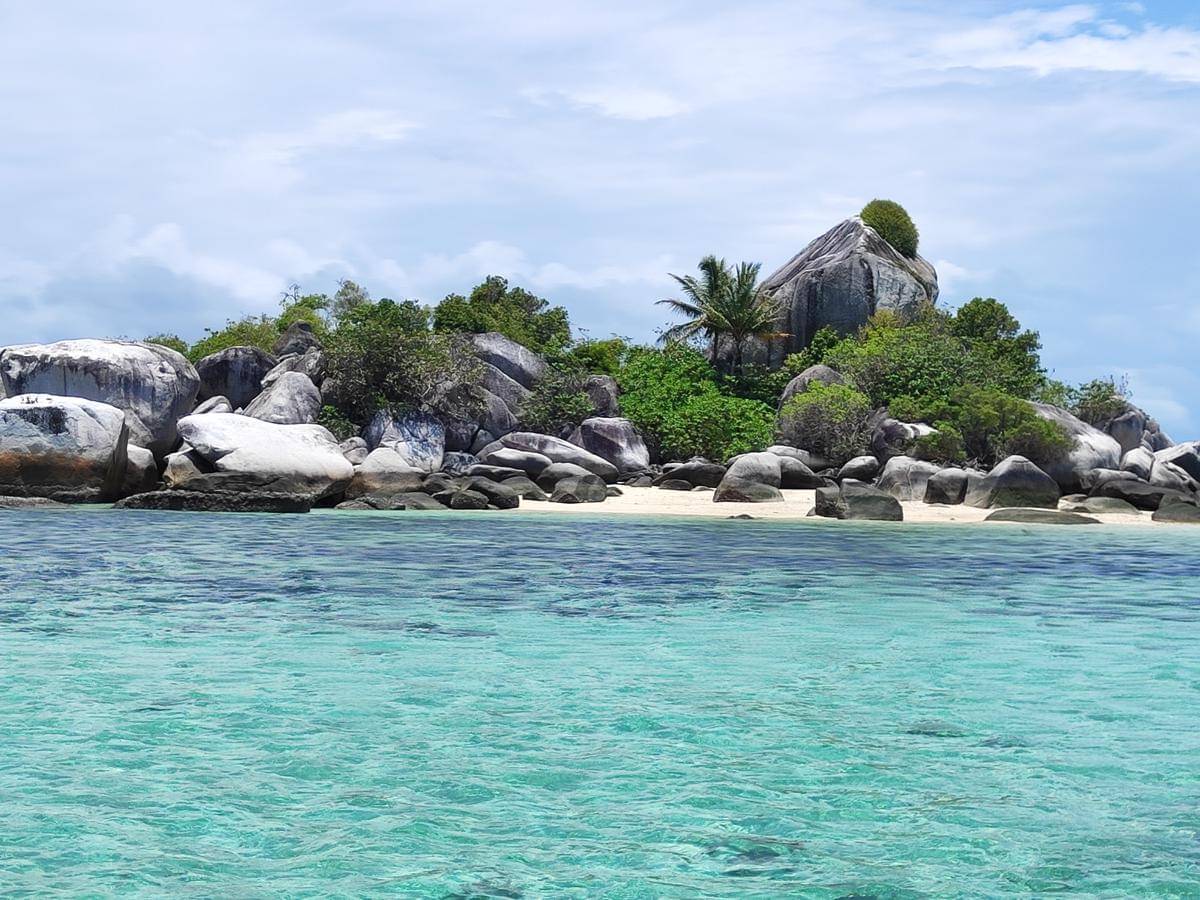 potret Tanjung Kelayang, salah satu kawasan yang menjadi bagian dari Geopark Belitong 