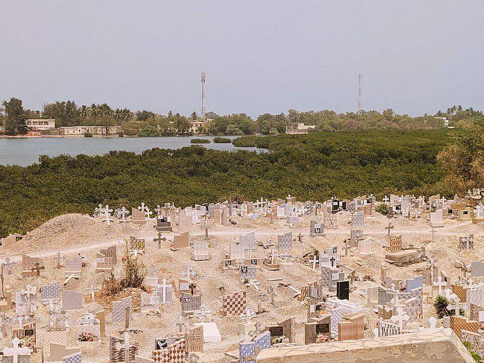 The cemetery at Joal Fadiouth, Senegal