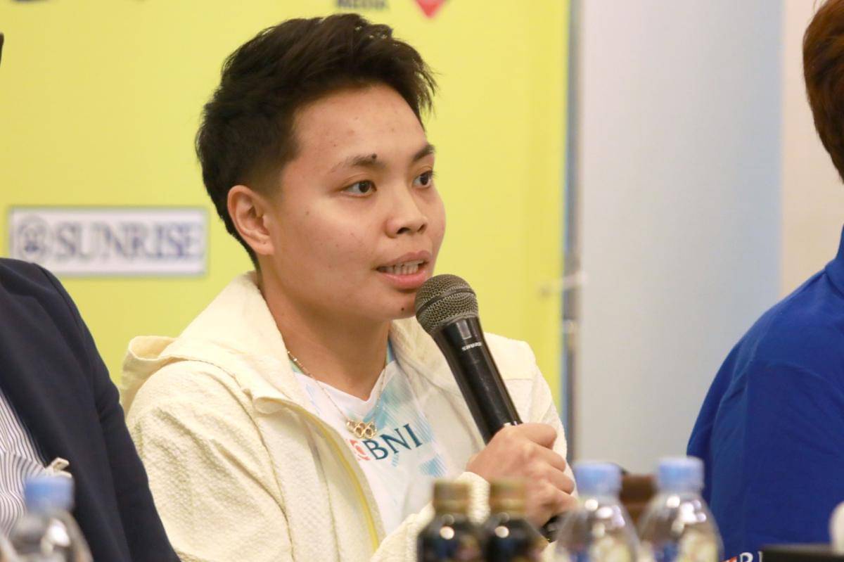 Pebulu tangkis Apriyani Rahayu turun di Indonesia Masters BWF super 100 (dok.istimewa)