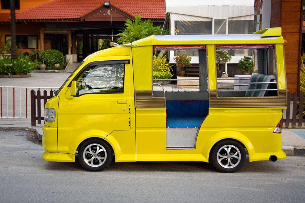 Potret tuk-tuk di Phuket