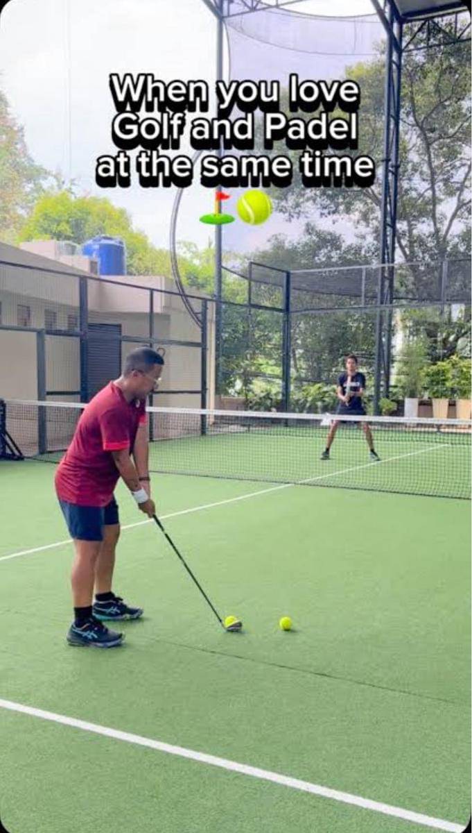 meme demam padel