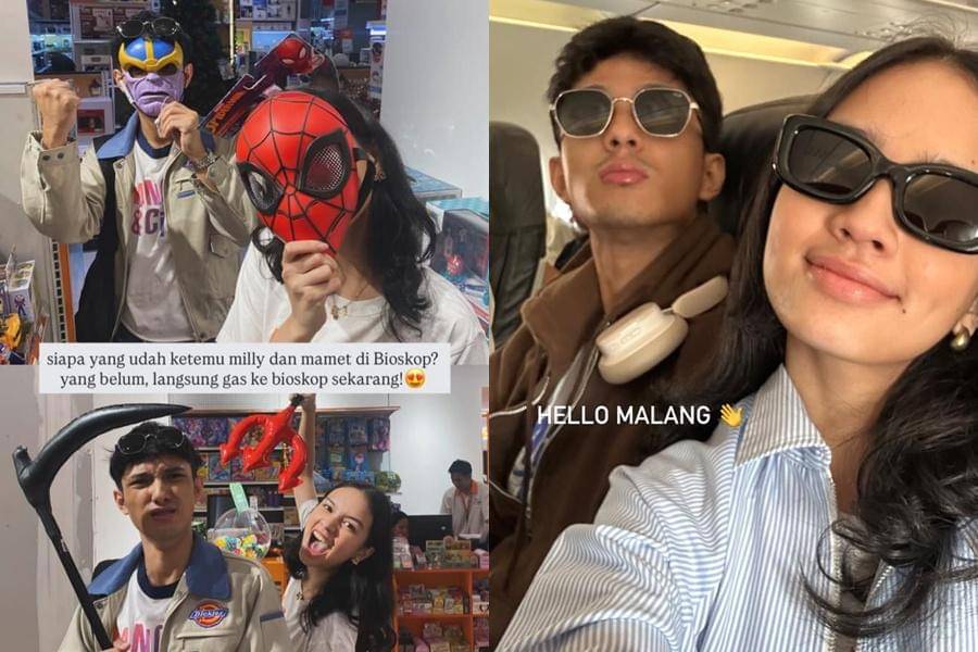 Milly dan Mamet di balik layar Rangga & Cinta.jpg