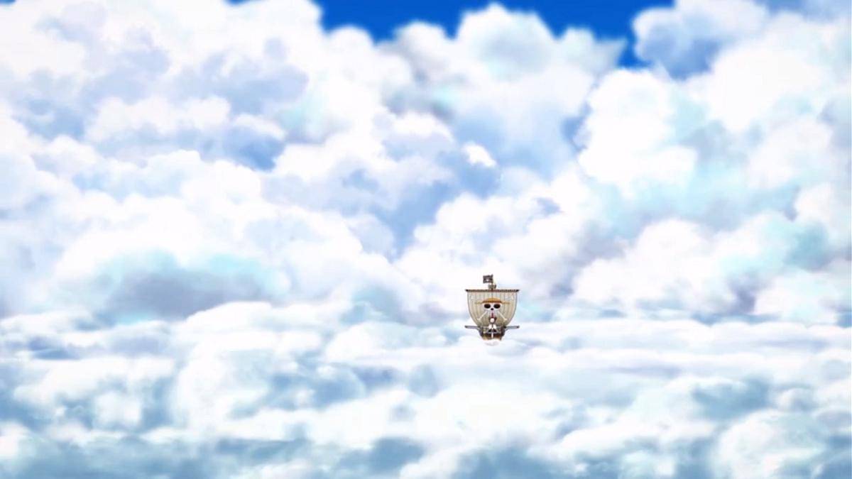 Sky Island Clouds (Dok. Toei Animation/One Piece)