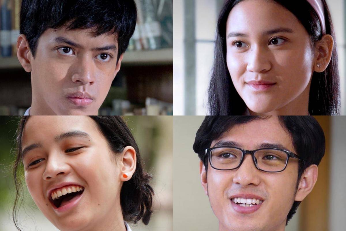 Poster karakter film Indonesia Rangga & Cinta
