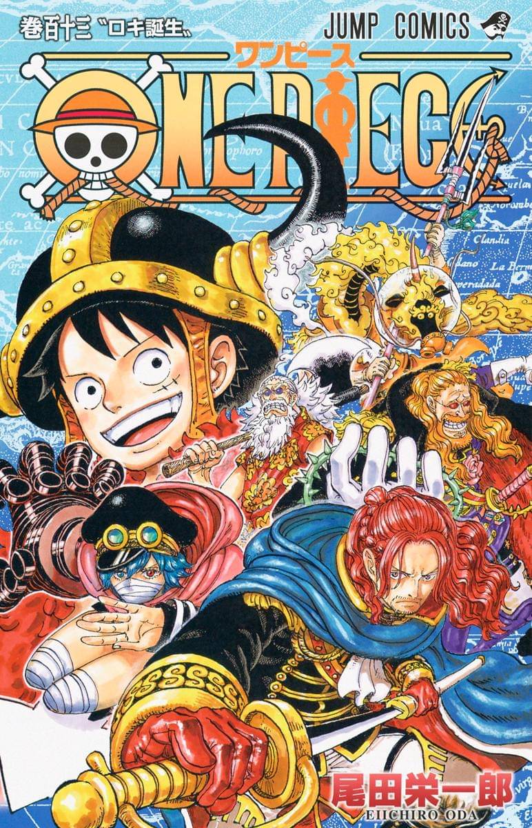 Sampul One Piece volume 113. (Dok. Shueisha, Eiichiro Oda/One Piece)