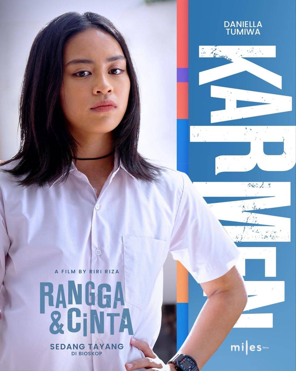 Poster karakter film Indonesia Rangga & Cinta