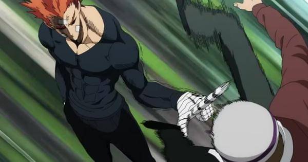 Garou menghajar member pemuja monster - One Punch Man S3