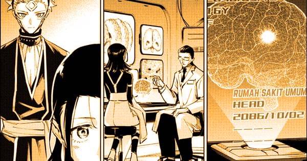 Cross menyaksikan pemeriksaan kondisi Yuka - Jujutsu Kaisen Modulo
