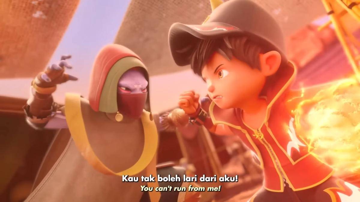 Cuplikan trailer BoBoiBoy Galaxy: Baraju