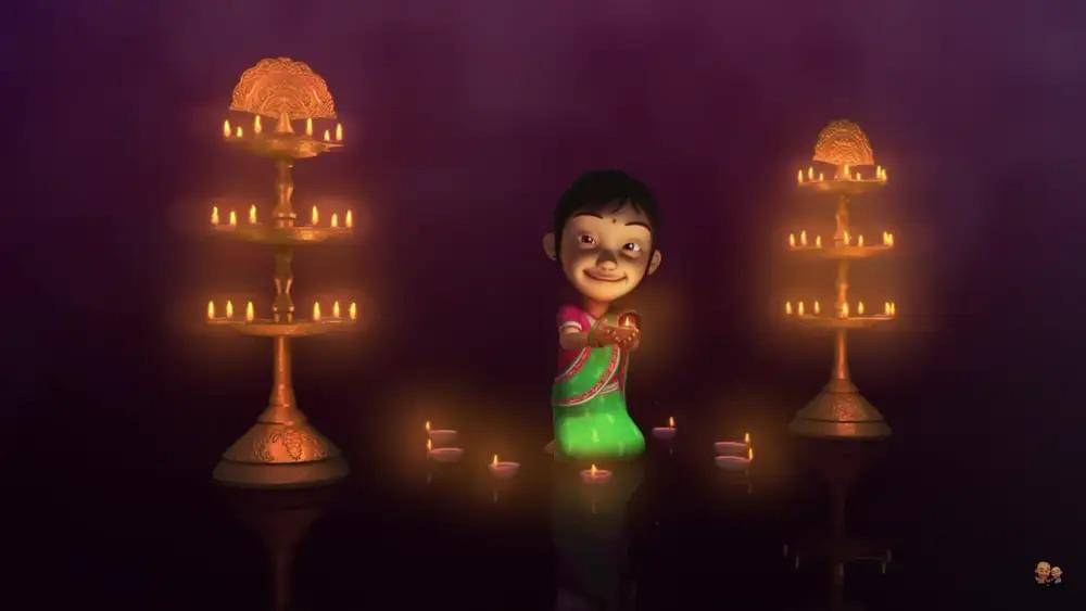  Perayaan Diwali di Upin Ipin (dok. LCP/ Upin & Ipin)