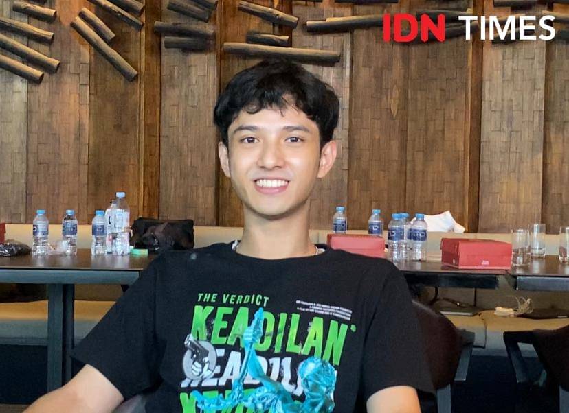 potret Rafly Altama di media junket di MD Place, Senin (20/10/2025)