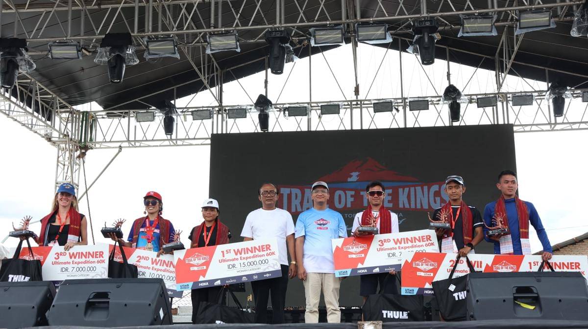 Para pemenang even Trail of The King UTMB di Samosir (dok.istimewa)