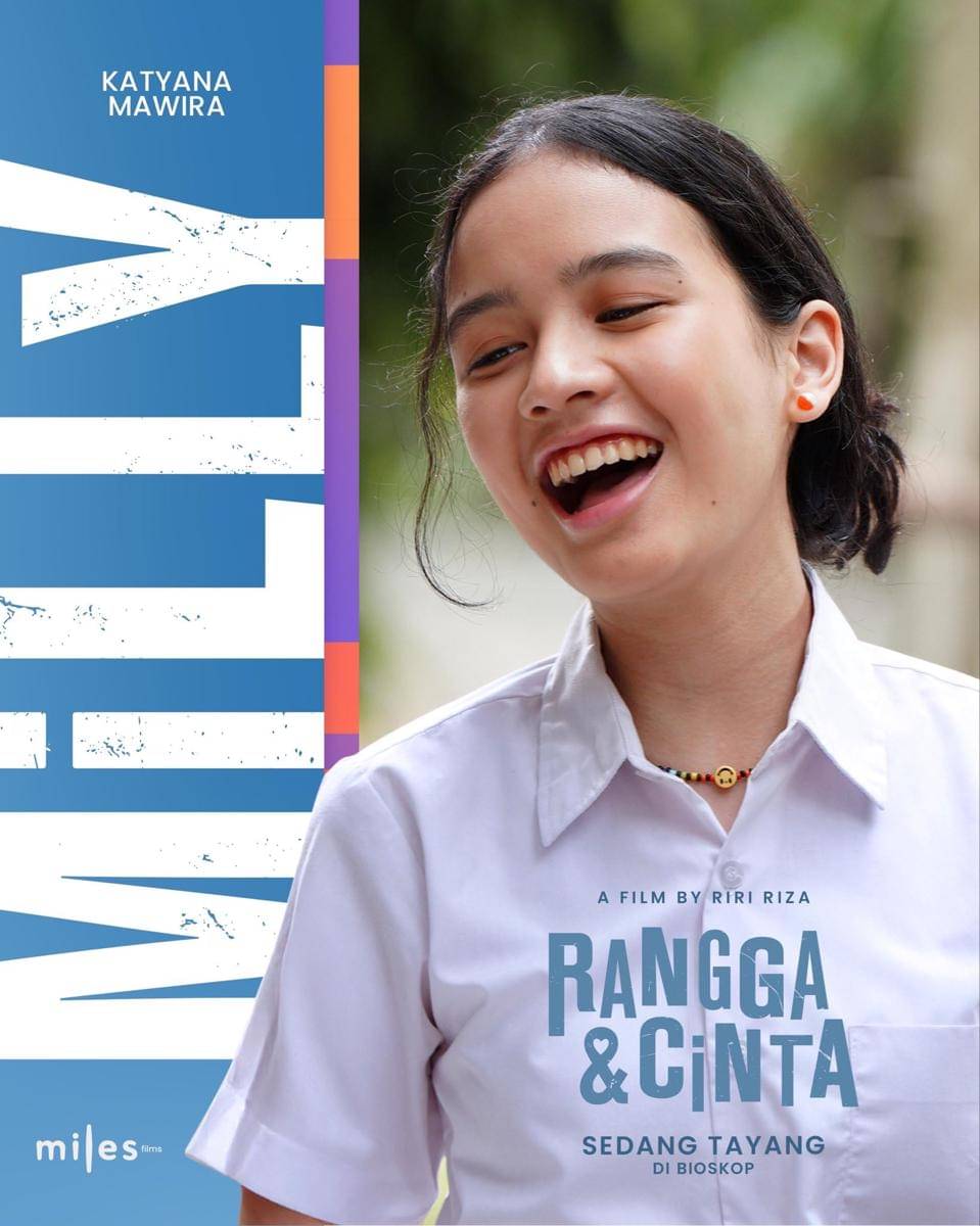 Poster karakter film Indonesia Rangga & Cinta