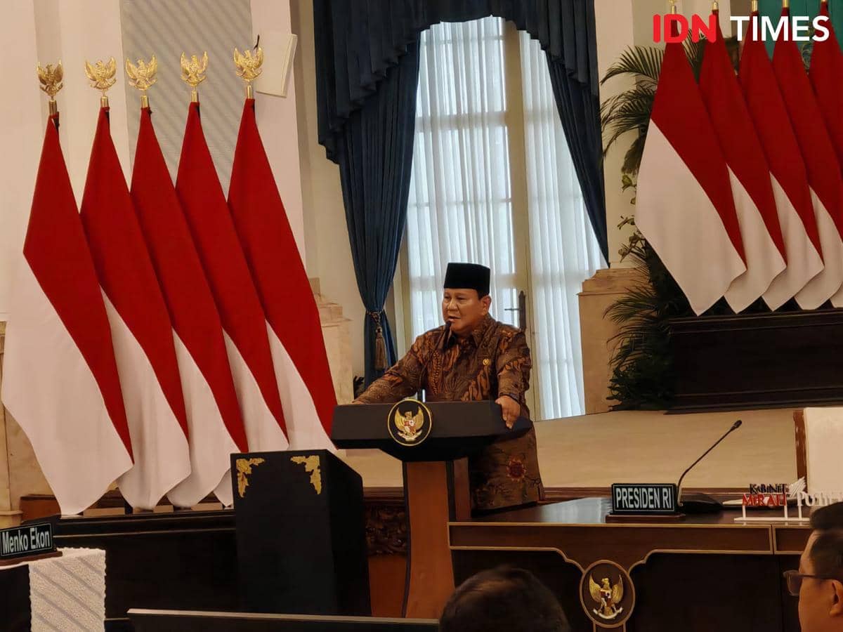 Prabowo Pimpin Sidang Kabinet 2 Tahun Pemerintahan Besok