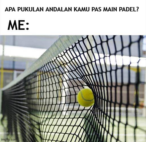 meme demam padel