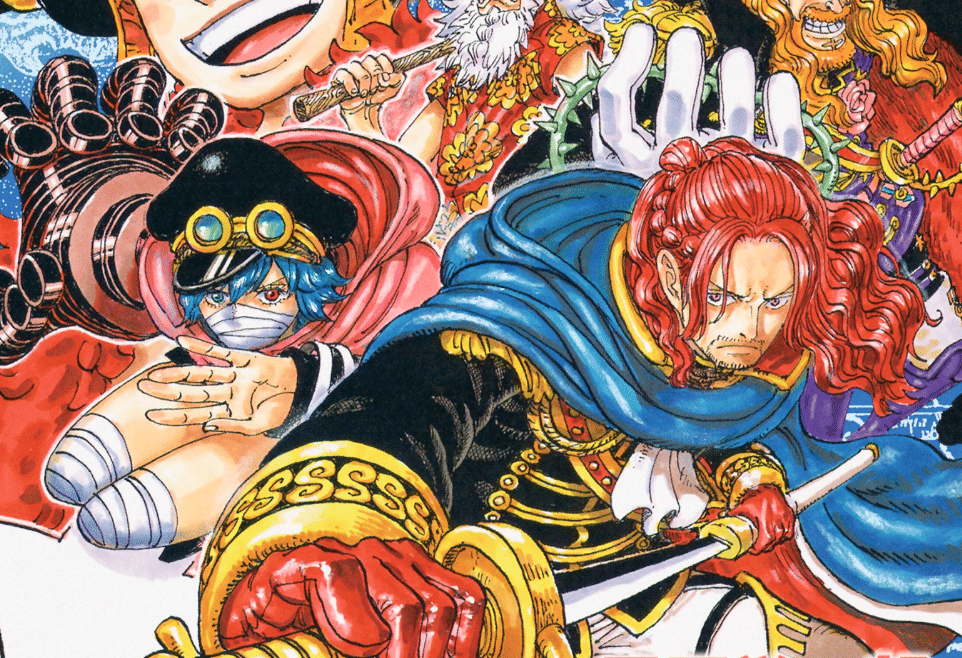 Gunko dan Figarland Shamrock. (Dok. Shueisha, Eiichiro Oda/One Piece)
