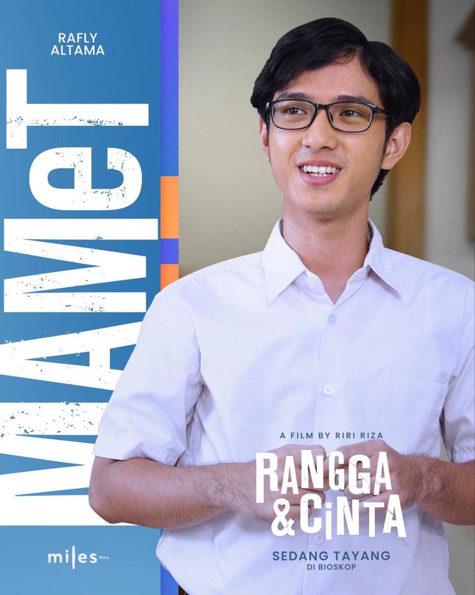 Poster karakter film Indonesia Rangga & Cinta