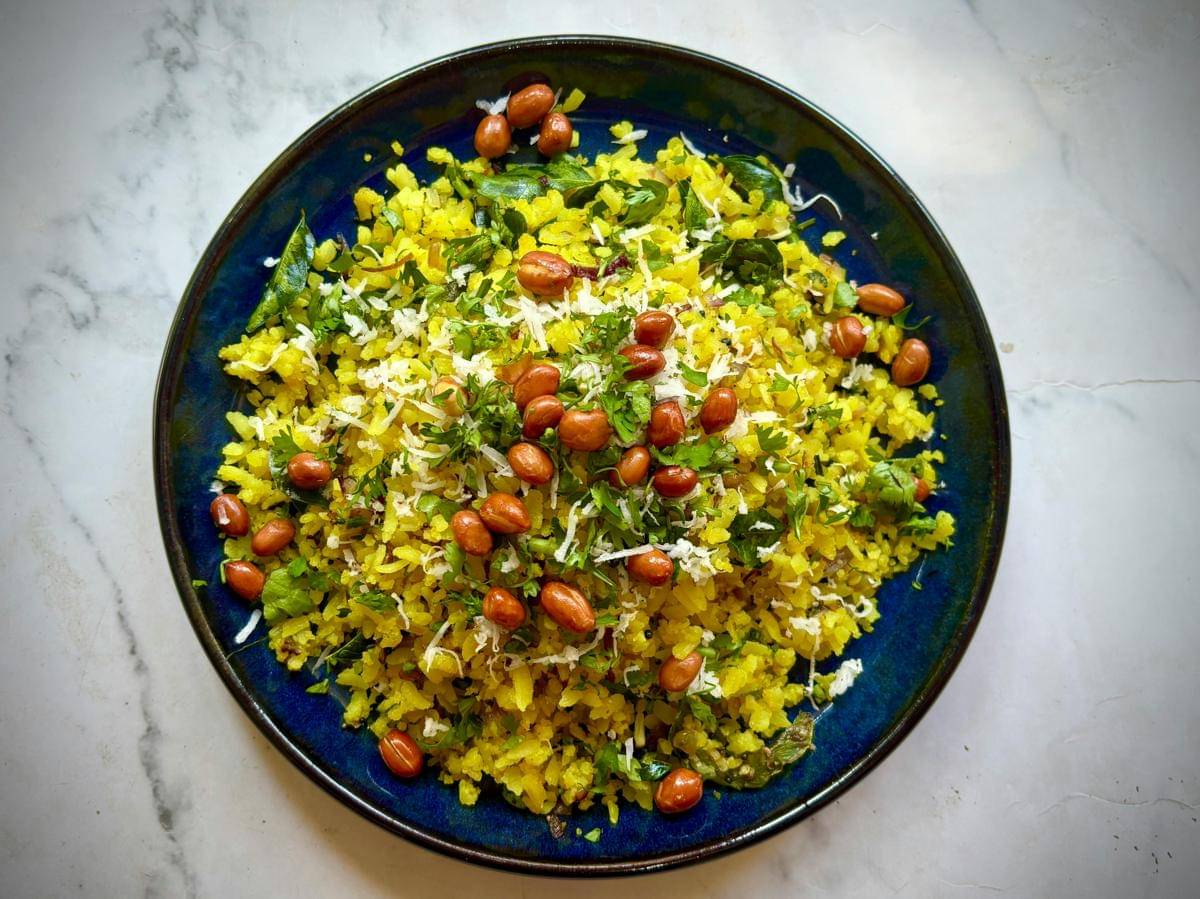 Masala Poha makanan yang wajib ada saat Diwali