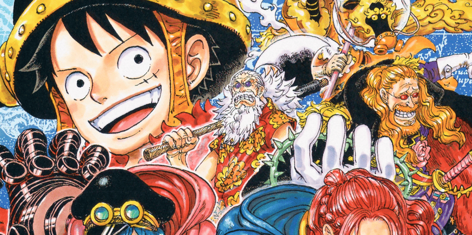 Luffy dan Gaban One Piece volume 113. (Dok. Shueisha, Eiichiro Oda/One Piece)