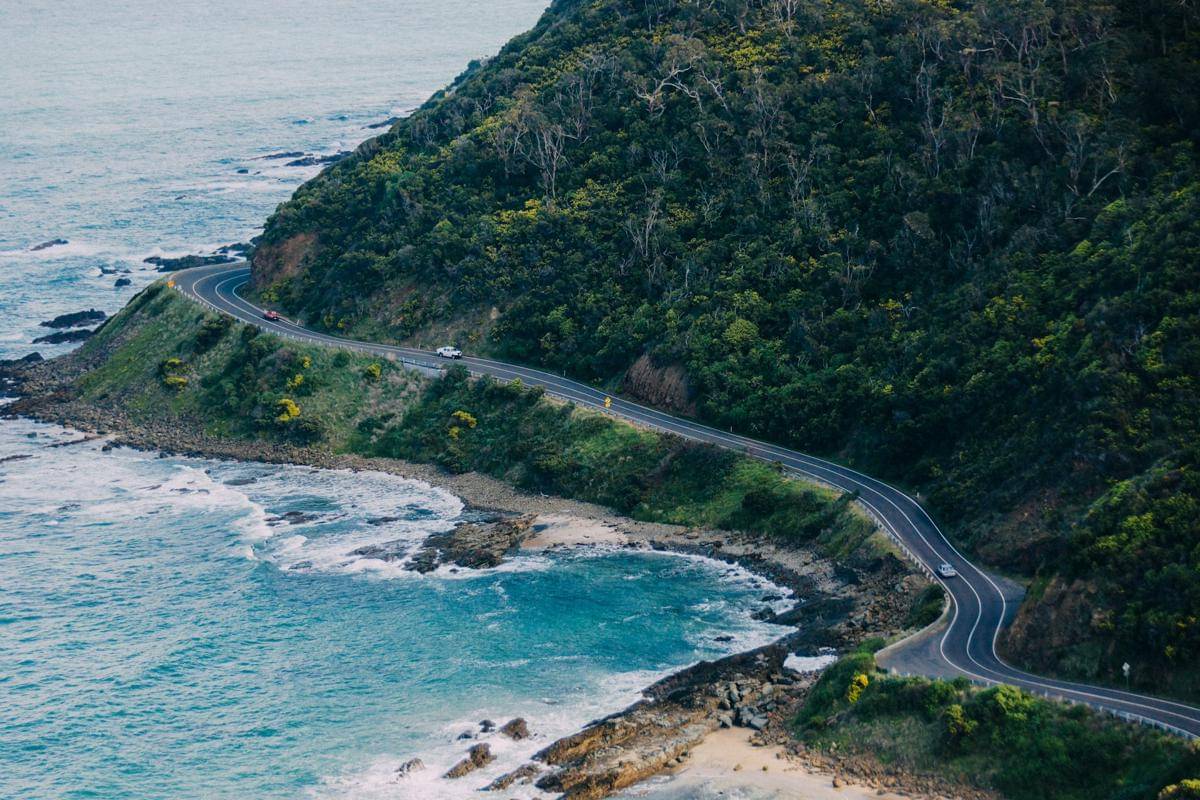 Potret jalur The Great Ocean Walk, Australia