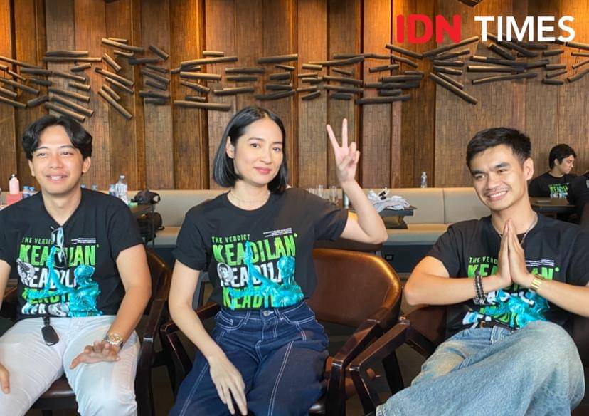 potret media junket di MD Place, Senin (20/10/2025)