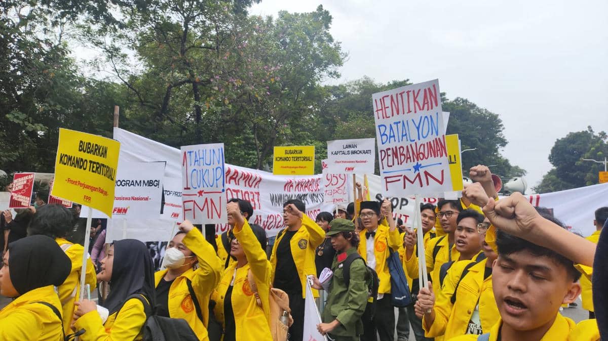 Demo Jakarta Hari Ini, 4.263 Personel Amankan 5 Titik Aksi