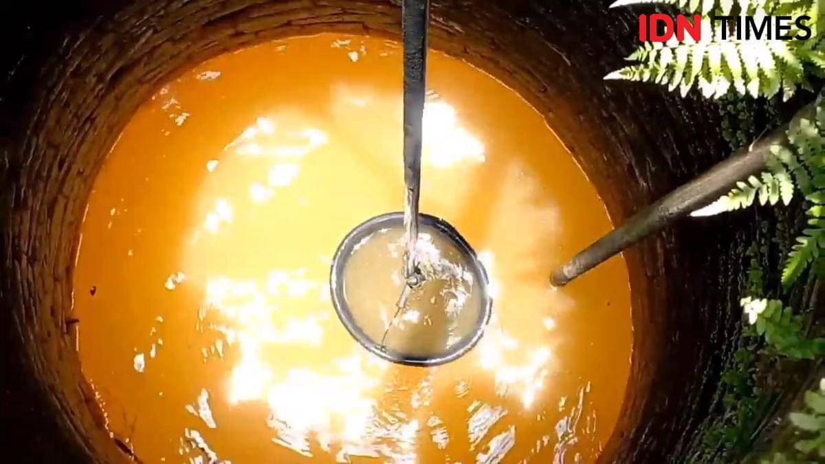 Kondisi air di sumur warga di Trenggalek. IDN Times/Bramanta Pamungkas