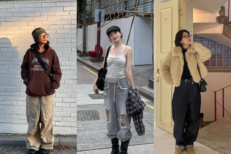 OOTD keren pakai baggy pants ala Seulgi Red Velvet