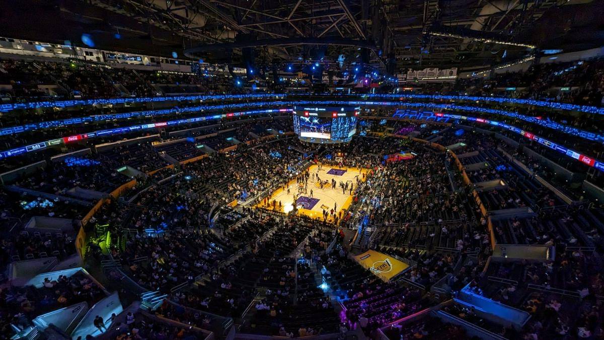ilustrasi markas Los Angeles Lakers