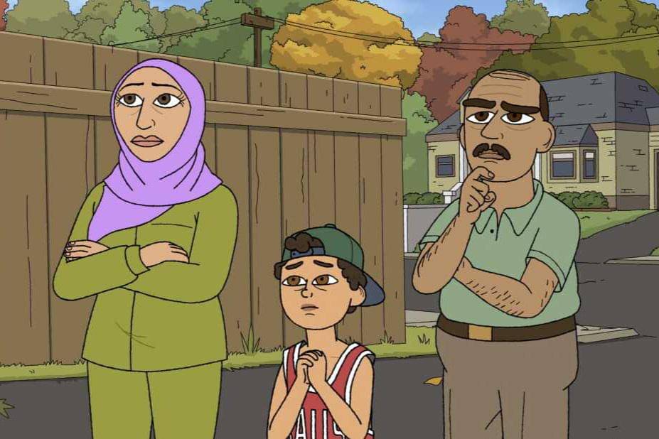 adegan dalam serial #1 Happy Family USA.