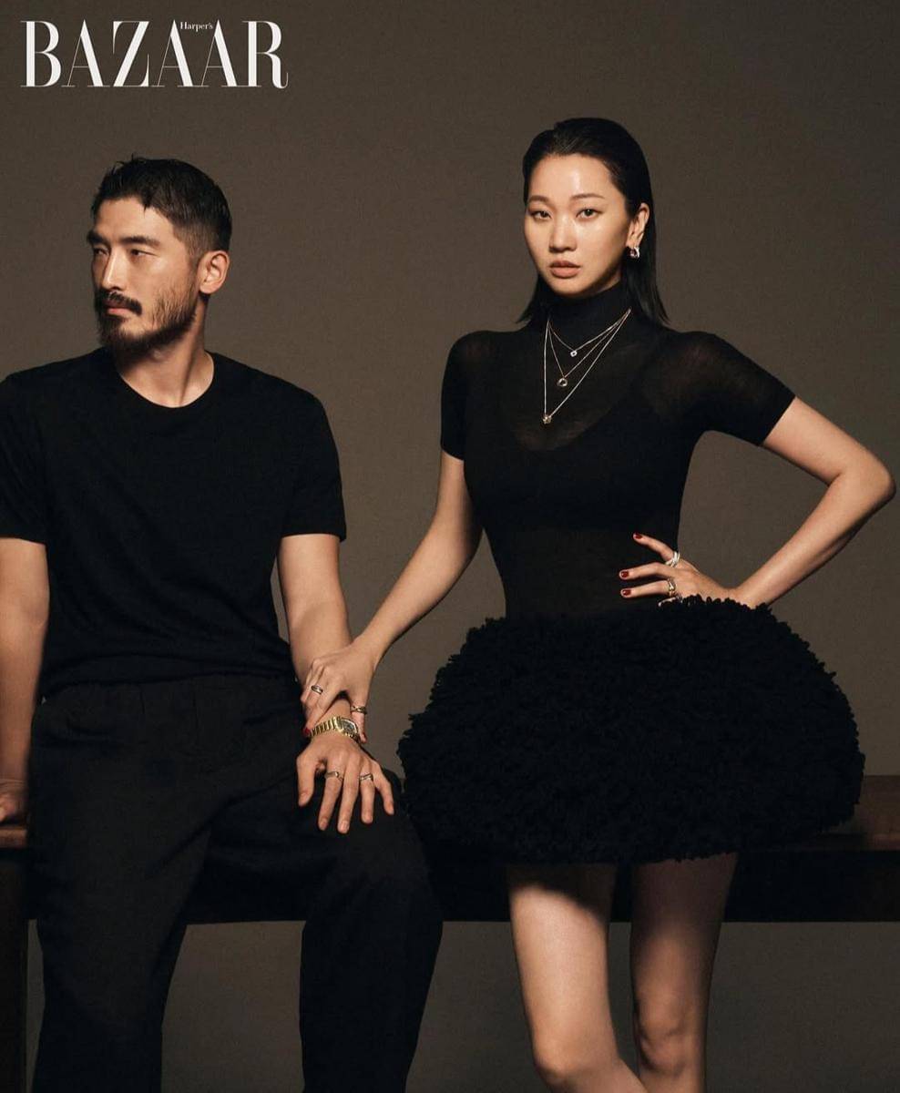 Jang Yoon Ju bersama Jung Seung Min