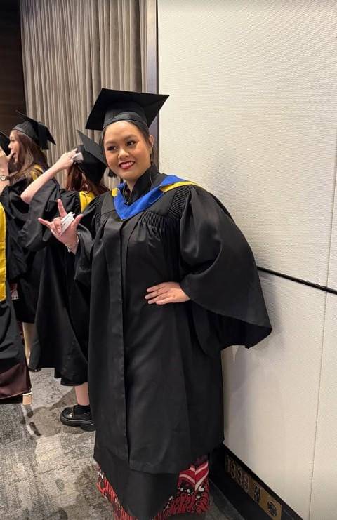 Anak Eko Patrio Wisuda di Singapura (instagram.com/viona__rosalina)