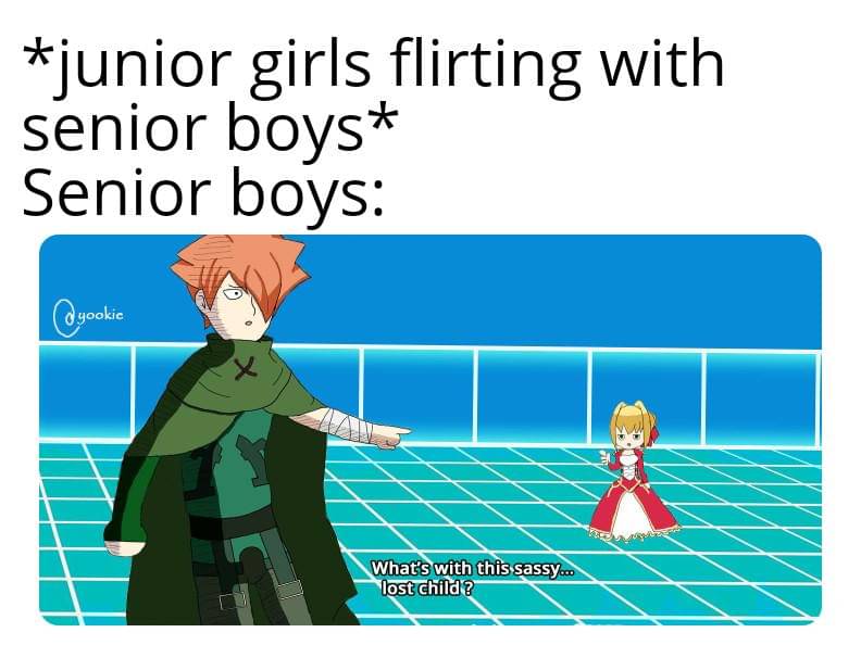 meme kartun tentang senior