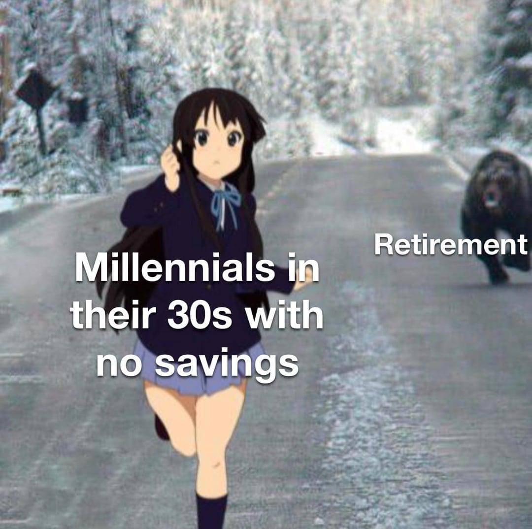 meme kartun tentang umur 30-an