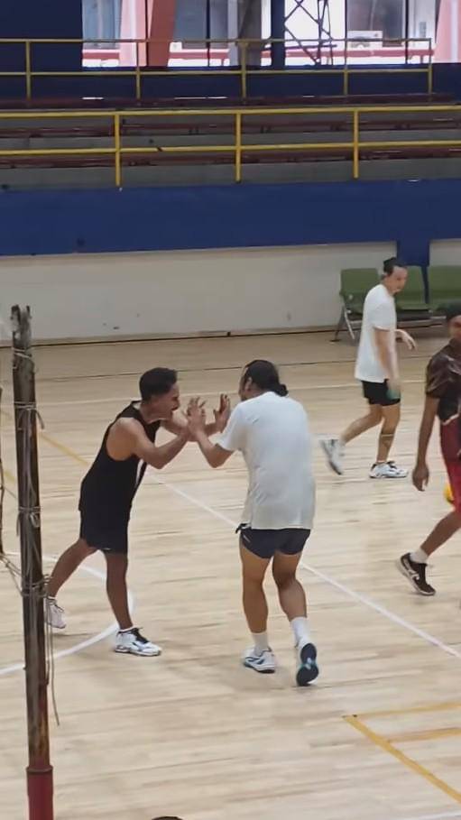 The Actors Latihan Jelang Bahkan Voli 3 (instagram.com/dwisasono)