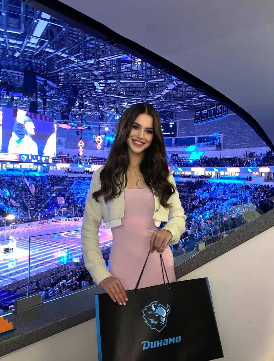 potret Alena Kucheruk, Miss Universe Belarusia 2025