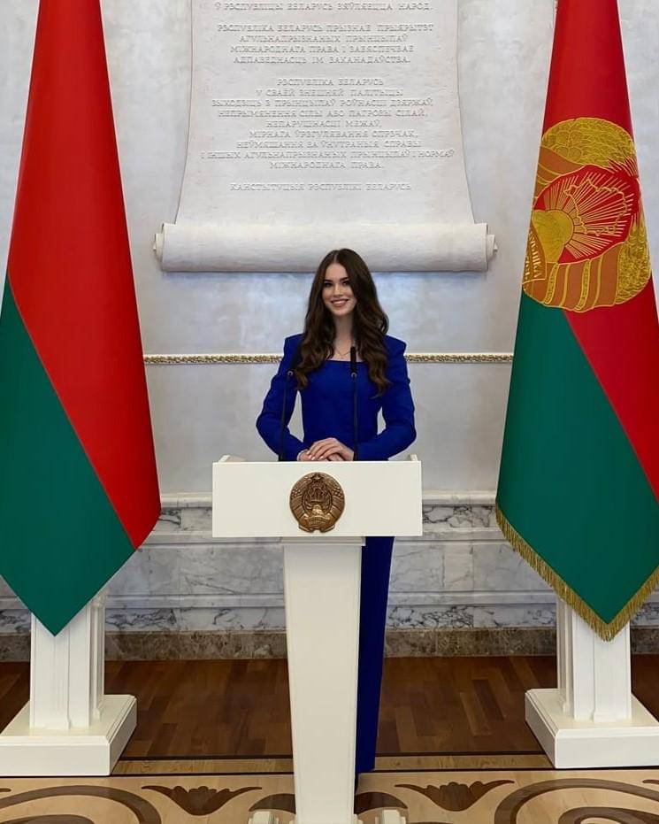 potret Alena Kucheruk, Miss Universe Belarusia 2025