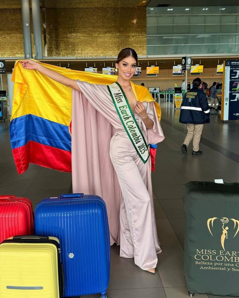potret Valentina Collazos, Miss Earth Kolombia 2025