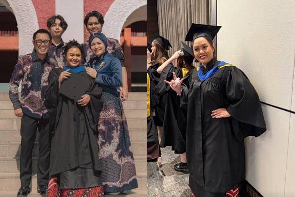 Anak Eko Patrio Wisuda di Singapura (instagram.com/viona__rosalina)